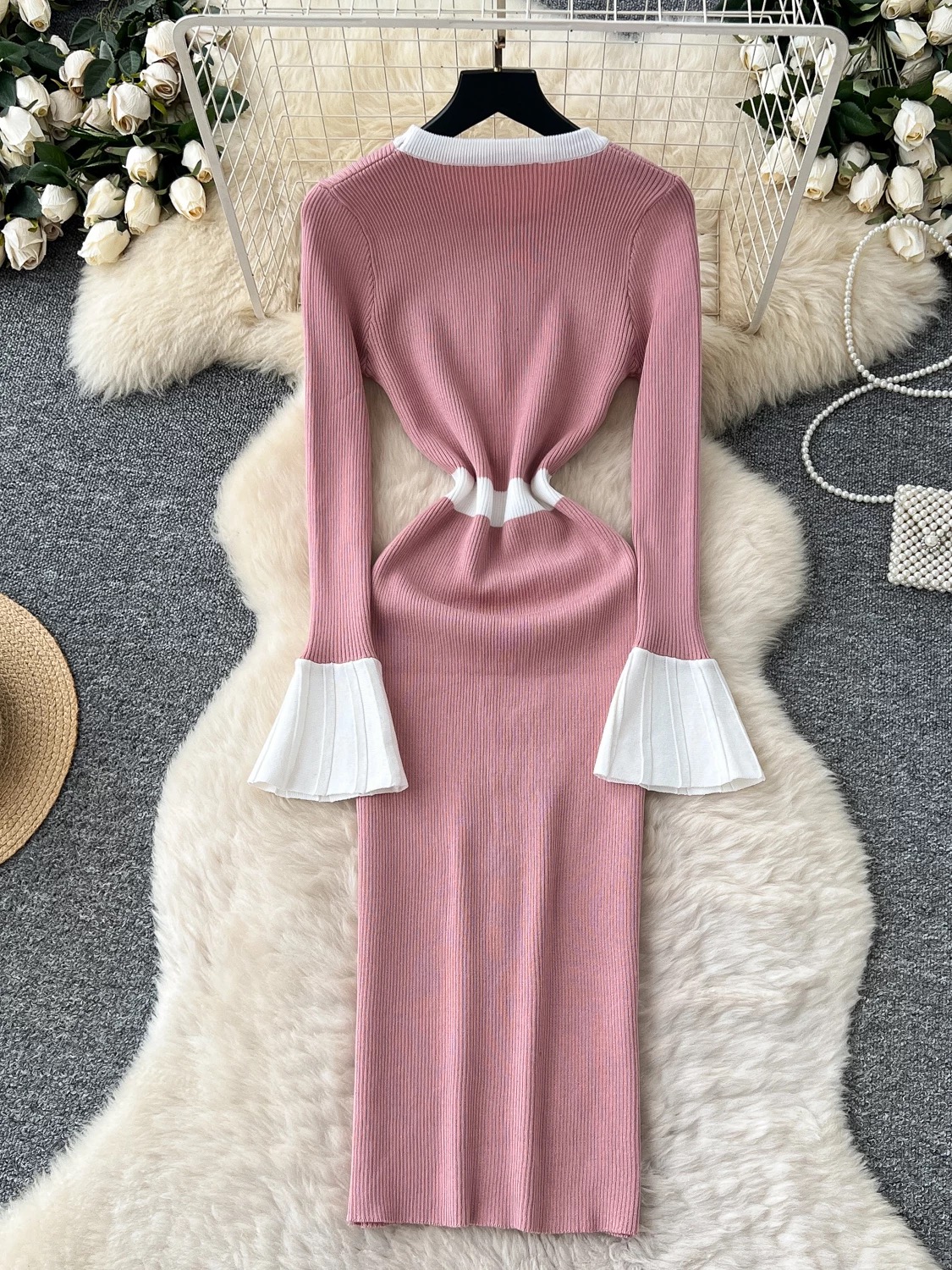 Superior baddie dress KBC331 images